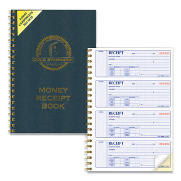 Rediform® Money Receipt Book, Two-part Carbonless, 7 X 2.75, 4-page, 300 Forms freeshipping - TVN Wholesale